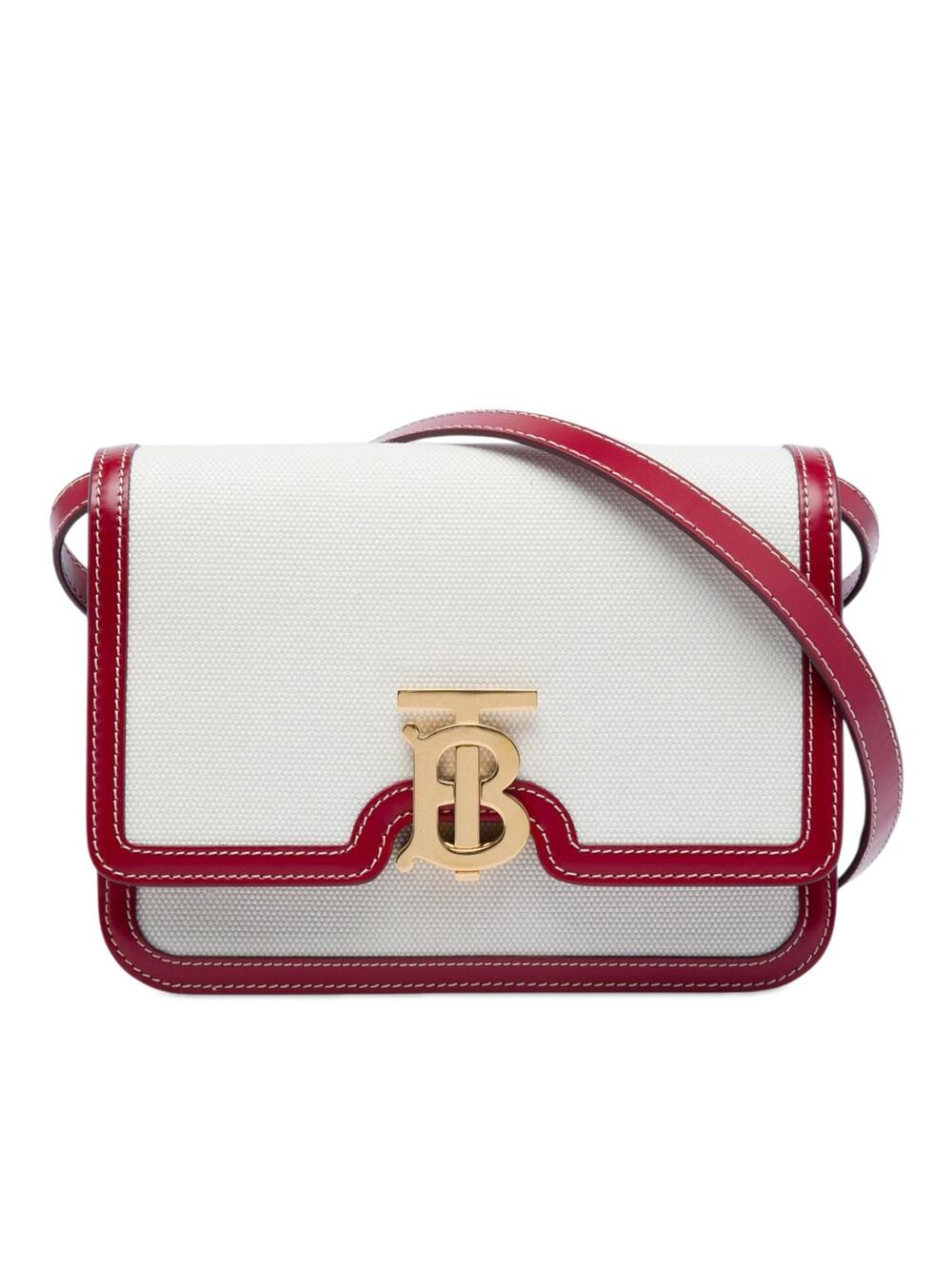 Burberry Small Canvas Tb Flap Crossbody #309181B64B